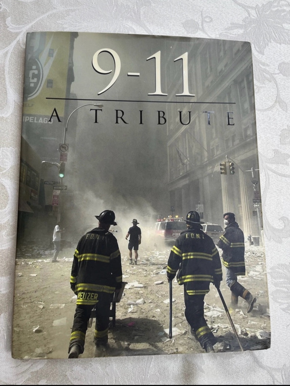 9-11 A Tribute Hardcover Photo Book - Black